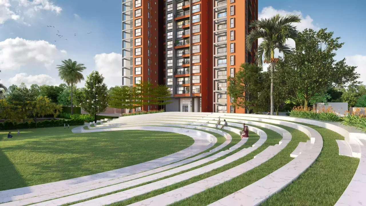 Open-air amphitheatre at NBR Soul of the Seasons clubhouse